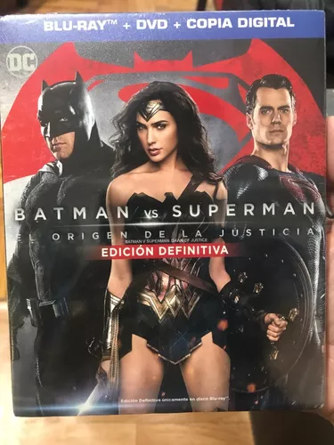 Blu-ray + Dvd Batman Vs Superman / Version Extendida | MercadoLibre