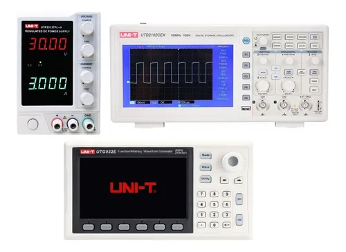 Uni-t Trio Laboratorio Utp3313tfl-ii Utd2102cex Utg932e