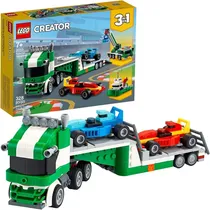Comprar Kit Lego Creator 3en1 Transporte De Coches De Carreras 31113