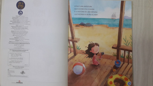 Livro O Passeio Da Menina Bia - Hora Da História Envio Já