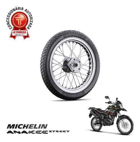 Pneu Diant. 90/90-19 Tl 52p Anakee Street Yamaha Crosser 150