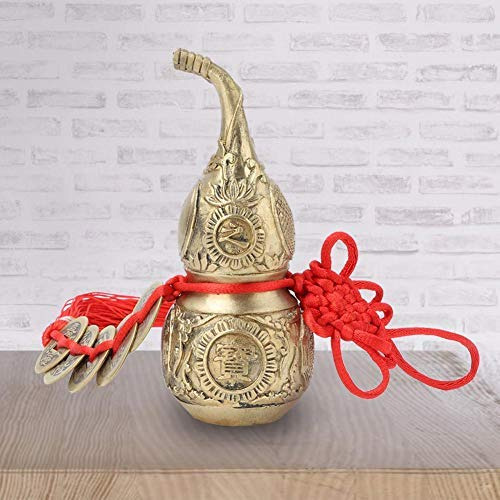 Calabaza Wu Lou Hu Lu De De Latón Feng Shui, Y Tes...