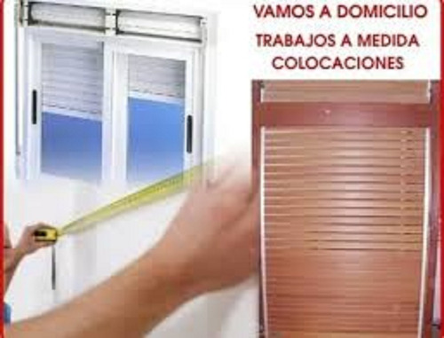 Cortinas/persianas,pvc,plastica,reforzada 100%,instalaciones