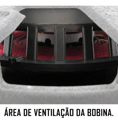 Subwoofer Slin Rebaixado 12 Pol Hurricane Ss-12 300w Rms