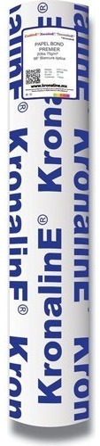 Papel Arte Kronaline Rollo Textur Fuerte 240g Algodón Art302 Color Blanco