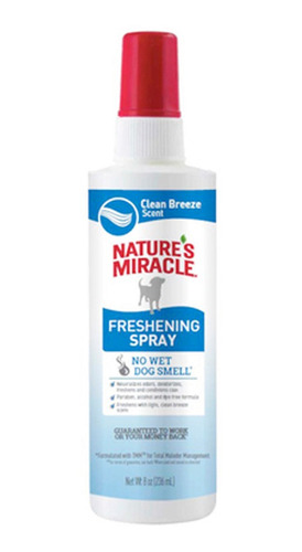 Spray Neutralizador Olores Para Perros Nature Miracle 236 Ml