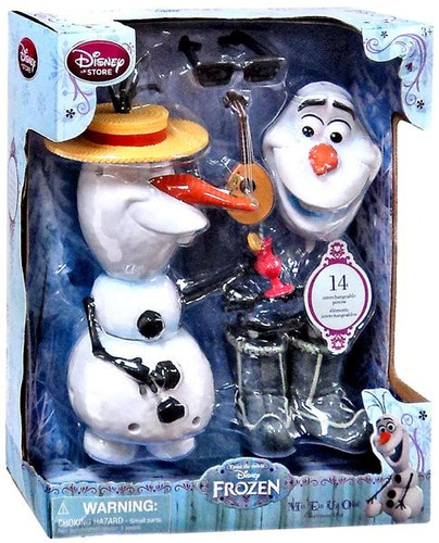 Disney Congelado Em Mezclar Olaf Exclusiva Figura Playset