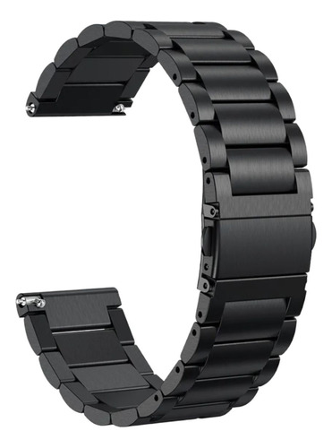 Pulseira 24mm De Aço Inox Compatível Relógio Fossil Jr1369