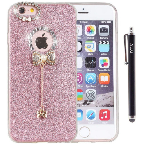 Funda iPhone 6 Plus 6s Plus Suave Con Brillantes Precio