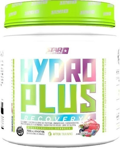 Hydroplus Recovery 700 Grs Nueva Formula Star Nutrition 