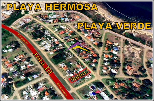 Venta Terreno 1960m2, Playa Hermosa, Playa Verde, Piriápolis, Maldonado