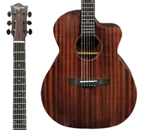Comprar Violao Tagima Dallas Gran Reserva Dark Mahogany Open Pore Cor Dark Metallic Open Pore Material do diapasão Okoume Orientação da mão Destro