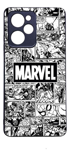 Funda Protector Case Para Poco X5 Pro Marvel Comics