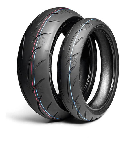 Cubiertas King Tyre K97 110 70 17+140 70 17 Doble Compuesto