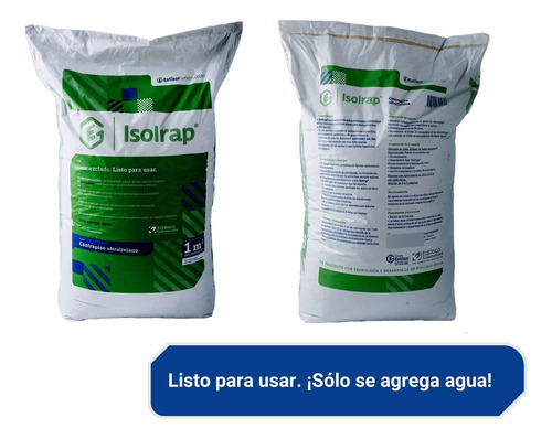 Isolrap Contrapiso Ultraliviano Aislante Térmico X 20 Kg