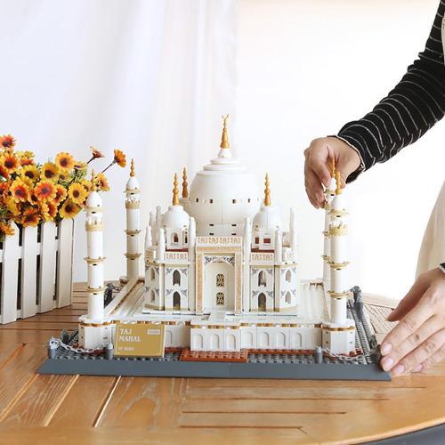 Juego De Bloques De Construcción Taj Mahal De Apostrophe
