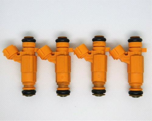 4 × Inyector De Combustible For Peugeot 207 1.4 2006-2007