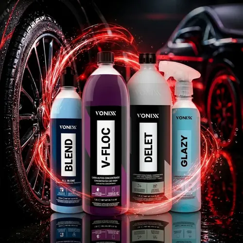 Kit Vonixx 4 Etapas Lavagem E Brilho Profissional | MercadoLivre