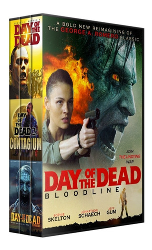 Day Of The Dead Trilogia George Romero Saga Coleccion 3 Dvd 