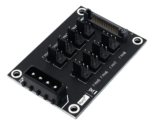 Caja De Computadora Ventiladores Hub Pc Fans Hub 12v