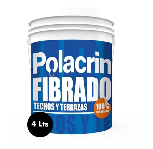 Imagen 1 de 10 de Membrana Techos Frentes Polacrin 4 Litros Blanca E Envio