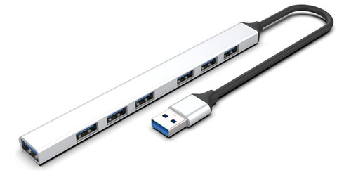 Hub Usb 3,0 7 Puerto Divisor Expansor Adaptador Otg Alta Pc