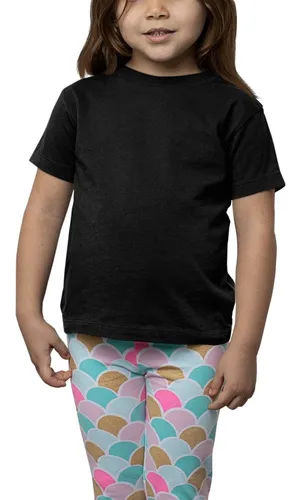 Playera negra lisa niño sale