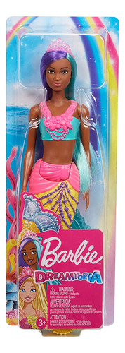 Barbie Dreamtopia Mermaid Doll, 12 Pulgadas, Cabello Verde A