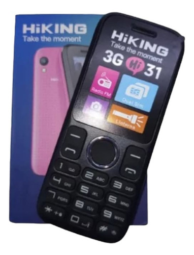 Teléfono Hiking Hi31 3g Dual Sim Radio Cámara Linterna Econó