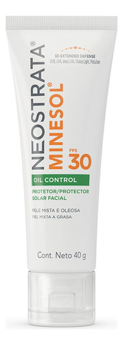Protetor Solar Fps30 Minesol Oil Control 40g Neostrata