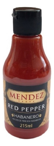 Mendez Molho De Pimenta Red Pepper Habanero 215ml