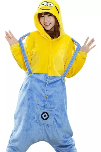 Pijama Mameluco Minion Kigurumi Disfraz Cosplay Minions Niño