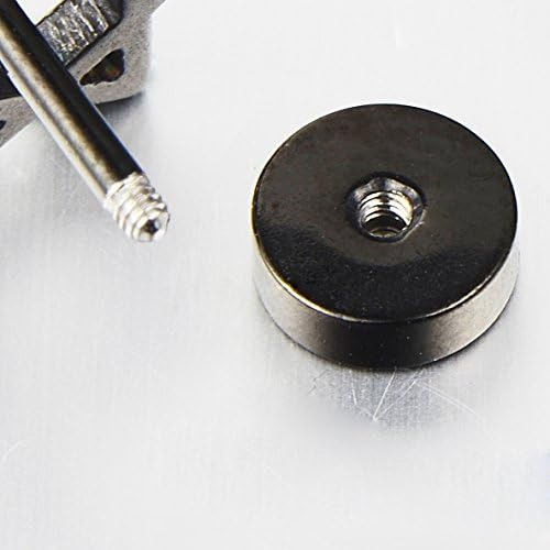 10 Mm De Acero Inoxidable Negro Para Hombre Pentagram Stud P