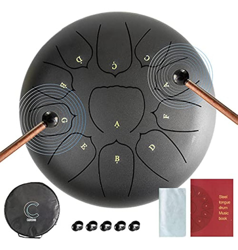 Cadushki Steel Tongue Drum - Instrumentos De Percusión - Han