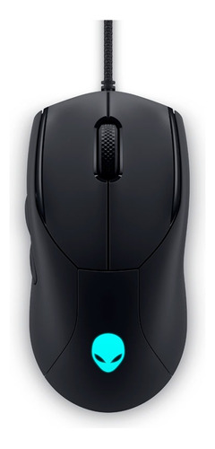 Mouse Alienware Aw320m, Usb Tipo-a, Optico, 3200 Dpi, Negro