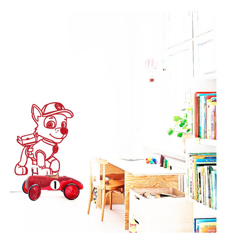 Vinilos Adhesivos Pared Patrulla Canina Paw Patrol 58x75cms 