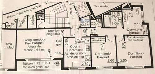 Imagen 3 de 21 de 4 Amb. Villa Luro, Av. Juan B. Justo 7800. Lateral Muy Lumin
