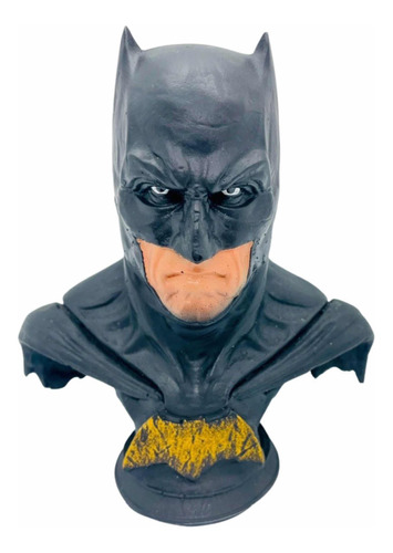 Boneco Busto Batman Dc Colecionavel Miniatura Resina