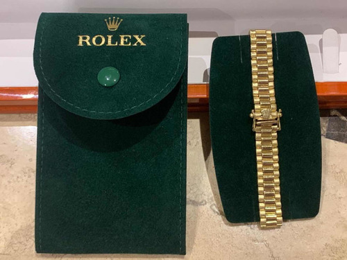 Esclava Rolex Sólido Oro 14k, Oportunidad Excelente Precio 