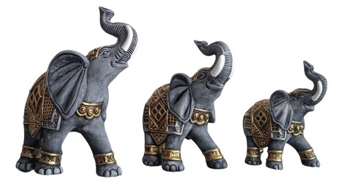 Elefantes Decoración De La Abundancia Y Prosperidad