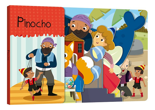Libro Infantil Cuento Pinocho Troquelado Niños Niñas Bebes