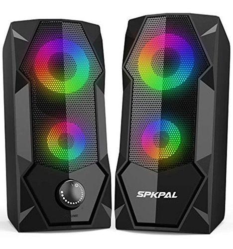 Spkpal Altavoces Para Computadora Altavoz Para Juegos Rgb Pc