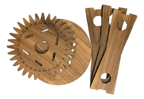 Disco Para Trenzado De Hilo Disco Para Trenzado De Madera Ta
