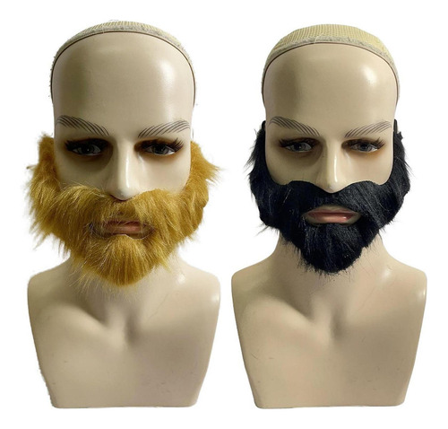 Fake Barba Costume Profissional Chin Beard Para Carnaval De