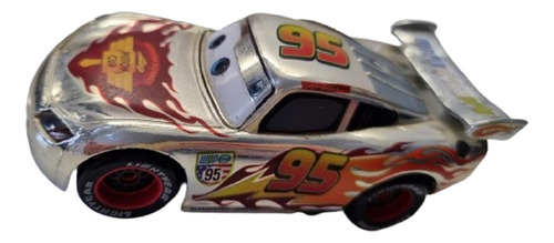 Disney Store Cars Mcqueen-o-rama Chrome Mcqueen 10,5cm