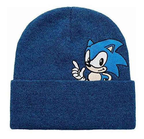 Gorro De Invierno Gorro Tejido Bioworld Sonic The Hedgehog P