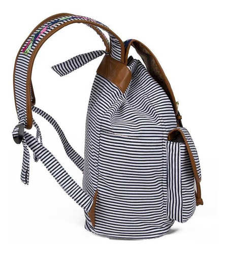 Imagen 2 de 4 de Backpack De Dama Gorétt Azul Edme