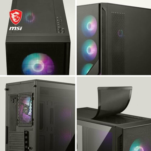 Msi Gabinete Mag Forge 320r Airflow Con Ventana Rgb,
