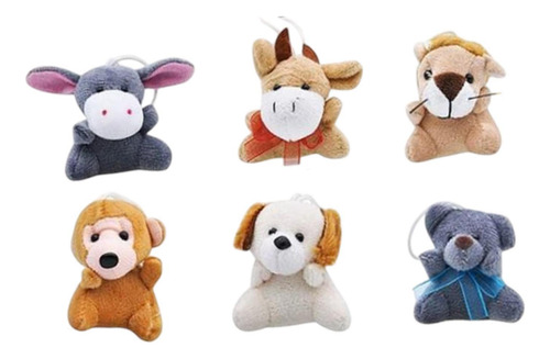 6 Peluches De Animales Para Recompensas En El Aula Para