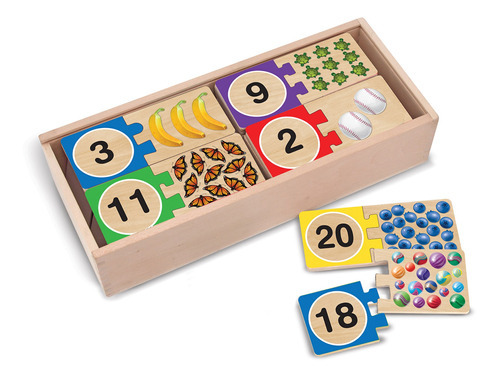 Puzzles Para Aprender A Contar